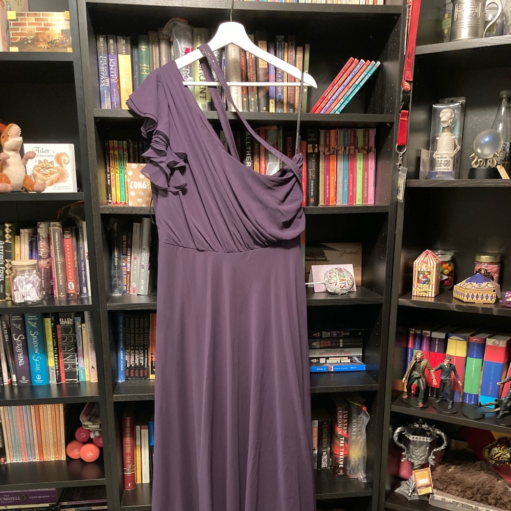 Dessy Collection Plus-size Bridesmaid Dress in Concord
